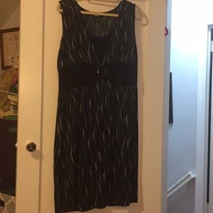 Black & white dress studio 1940 XL